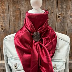 Our classic wild rag / scarf in burgundy (WRS14). It is a perfect square that measures 35"x35".Leather tooled wild rag slides are assorted oil tones.A perfect look for any occasion.100% machine washable polyester, silky and soft. Wither Strap, Beaded Dog Collar, Bridle Bag, Neon Flowers, Designer Dog Collars, Western Buckles, Teal Flowers, Perfect Squares, Wild Rag