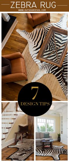 zebra rugs with the title 7 design tips