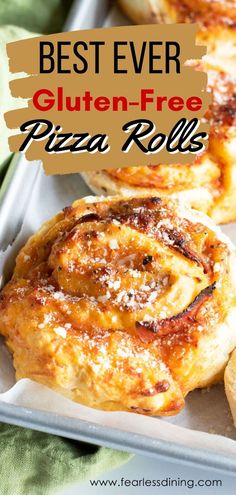 the best ever gluten free pizza rolls