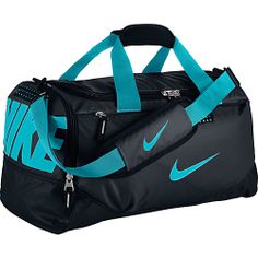 #AllPurposeDuffels, #Duffels, #Nike - Nike Team Training Small Duffel Black/Black/(Gamma Blue) - Nike All Purpose Duffels Nike Duffel Bag, Basketball Bag, Nike Free Run, Team Training, Nike Shoes Cheap, Mk Bags