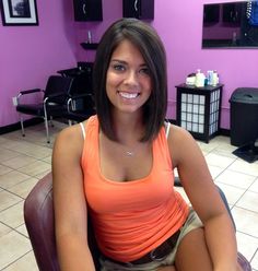 shoulder length bob with side bangs - Google Search Summer Hair Trends, Long Haircut, Swept Bangs, Side Swept Bangs, Hair Idea, Side Swept, Hair Trend, Haircut And Color