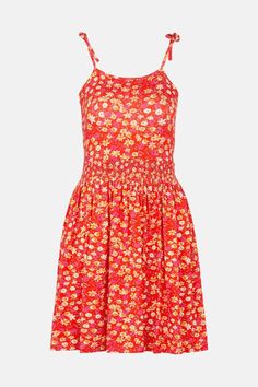 Ditsy Tie Strap Shirred Sundress Oasis Fashion, Quick Delivery, Skater Dress, Dress Collection, Sundress, Oasis, Buy Online, Shop Now, Dresses