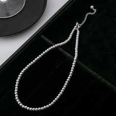 Material: Imitation pearl Fashion Element: Round Style: Affordable luxury style Classic Silver Pearl Necklace For Party, Silver Pearl Necklace With 8mm Beads For Gift, Elegant Formal Necklaces With 8mm Beads, Elegant Formal Necklace With 8mm Beads, Pearl Necklaces With 8mm Round Beads, Elegant Pearl White Necklace With 8mm Beads, Elegant Silver Necklace With 8mm Beads, Silver Pearl Necklace With Round Beads, Classic Round Pearl Necklace For Party