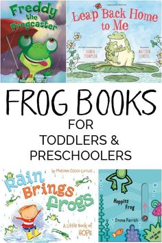 frog books for toddlers and preschoolers