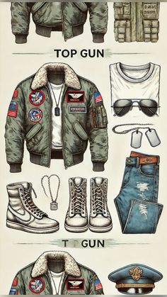 Top Gun 1980s Men's Outfit 1980s Mens Fashion Casual, 60s Men Outfit, 1980s Men’s Fashion, Vintage Mens Fashion 1950s, 1980s Fashion Mens, 80s Aesthetic Outfits Men, Old Man Drawing, 80s Aesthetic Outfits, 1980s Mens Fashion