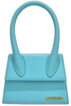 Jacquemus 'Le Chiquito Moyen' Bag - Fashionably Yours Le Chiquito Moyen, Jacquemus Bags, Jacquemus Bag, Turquoise Leather, Croc Leather, Black Leather Tote, Celine Luggage Bag, Purple Leather, Orange Leather