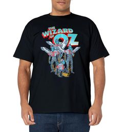 PRICES MAY VARY. Officially Licensed The Wizard Of Oz Apparel for Men - Women - Boys - and Girls; Celebrate Every Story T-Shirts; 100 Years Of Warner Bros. T-Shirts; 100th Celebration T-Shirts; Winged Monkeys T-Shirts; Vintage Movies T-Shirts; Logo T-Shirts; 22WBOH00104A-001 Lightweight, Classic fit, Double-needle sleeve and bottom hem Themed Short Sleeve Pre-shrunk T-shirt, Themed Pre-shrunk Short Sleeve T-shirt, Themed Crew Neck T-shirt For Fan Conventions, Themed Short Sleeve Streetwear T-shirt, Themed Black Short Sleeve T-shirt, Winged Monkeys, Groovy Poster, Monkey T Shirt, Logo T Shirts