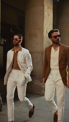 Italy Spring Outfits, Casual Wedding Suit, Summer Cocktail Attire, Italy Spring, Cocktail Suit, Italian Mens Fashion, Italian Suit