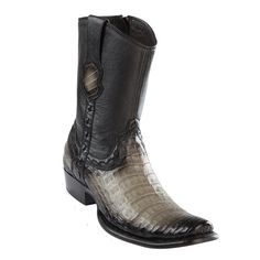 Grey caiman belly mens short cowboy boots Caiman Boots, Cowgirl Boots Square Toe, Black Cowgirl Boots, Short Cowboy Boots, Black Cowboy Hat, Cowgirl Look, Black Cowgirl, Chapeau Cowboy, Black Cowboy