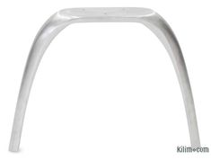 an image of a metal handlebar on a white background