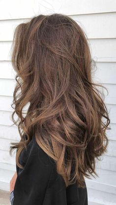 Brown Wavy Hair, Brown Hair With Highlights, Hair Color Balayage, Grunge Hair, Light Brown Hair