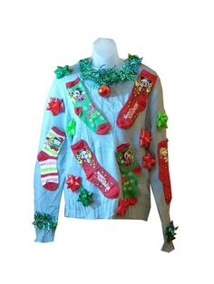 Socks for Christmas | Ugly Christmas Sweaters For Sale Ugly Christmas Socks, Ugly Sweater Contest