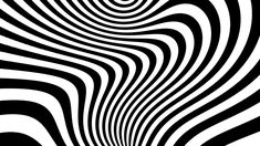 an abstract black and white background with wavy lines in the shape of a spiral pattern