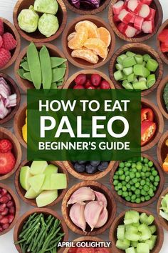 Paleo Diet Guide. Any tips about getting started with how to eat Paleo? The entire beginner’s guide tells you what to buy and how to eat it. #PaleoDiet #PaleoTips #AprilGolightly Starting Paleo Diet, Paleo Diet For Beginners, Paleo Guide, Plant Diet, Paleo For Beginners, Program Diet, Paleo Diet Plan, Paleo Meal Plan, Resep Diet