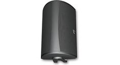 a black wall mounted toilet paper dispenser