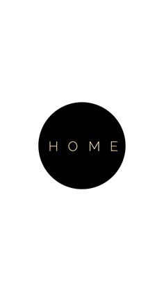 a black and white photo with the word home written in gold on it's side