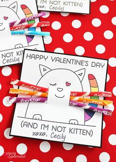 valentine's day craft for kids made with crayons and colored pencils