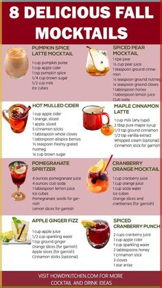 the 8 delicious fall cocktails