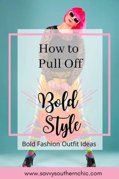 You have to think creatively to wear bold styles. Bold fashion screams its uniqueness. Bold wardrobes make you more expressive and spirited.If daring, bold, chic, adventurous, non-conformist or unique define your style message, you may have a bold or editorial style. Check out these bold outfit ideas. Bold And Chic Style, Chic Creative Outfits, How To Wear Neon Colors, Creative Styling Fashion, Funky Over 50 Style, Edgy Colourful Outfits, Bold Style Outfit, Funky Fashion Outfits Inspiration, Fun Fashion Outfits