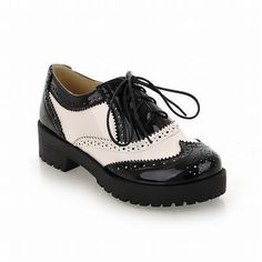 Store Categories Store Categories Other Women's Brogue Casual College Oxfords Lace Up Low Block Heel Carved Shoes Product Description US Shoe Size US 4 4.5 5 6 7 8 9 9.5 10 10.5 11 11.5 12 12.5 13 Department Women Style Oxfords Brand Unbranded Type Flat Upper Material Faux Leather Toe Shape Round Toe Closure Lace Up Occasion Casual,Formal,Travel,Workwear MPN Does Not Apply Vintage No AU Shoe Size AU 1.5 2 3 4 5 6 7 8 8.5 9 9.5 10 10.5 11 11.5 12 Outsole Material Rubber Features Non-Slip,Slip Resistant,Wingtip Season Fall,Spring UK Shoe Size UK 2 2.5 3 4 5 6 7 7.5 8 8.5 9 9.5 10 10.5 11 Pattern Solid EU Shoe Size EUR 34 35 36 37 38 39 40 41 42 43 Lining Material Synthetic Theme 60s,70s,80s,90s,Preppy Shoe Width Standard Country/Region of Manufacture China Payment Policy Shipping Policy Retu Women Brogues, Creepers Shoes, Casual Pumps, Preppy Shoes, Leather Oxford Shoes, Women Oxford Shoes, Retro Women, Creepers, Lace Up Flat