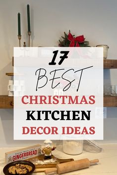 the best christmas kitchen decor ideas