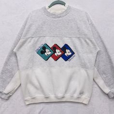 New! Vintage Walt Disney World Crewneck Sweater Mickey Mouse Color Block Size Large was just added to eBay. Check it out! #eBay #eBaySeller Mouse Color, Disney Lover, Crewneck Sweater, Walt Disney World, Crew Neck Sweater, Walt Disney, Disney World, Color Block, Crew Neck