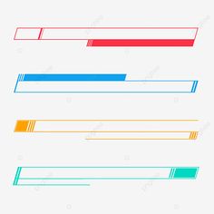 four different colored lines are shown in this graphic style, which is very similar to each other