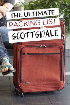 what to pack to arizona, what to pack to scottsdale, arizona packing list Packing List For Weekend Trip, What To Wear In Arizona, Weekend Packing List, Arizona Trip, Weekend Packing, Ultimate Packing List