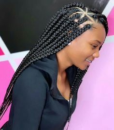 Braiding Box Braids, Trendy We Fryzurach, Box Braid Hair, Braids Cornrows