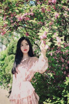 Neat Dress, Girls Sleepwear, Uzzlang Girl, Pink Blossom, Korean Dress, Asia Girl, Clothes Dress, Ulzzang Girl