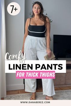 I tried out the best linen pants of the season, and these were my top favorite linen pants for women to try out for every budget. Linen pants for spring summer Linen Joggers