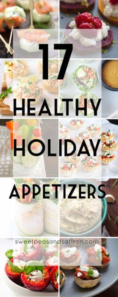 the top ten healthy holiday appetizers