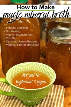 how to make magic mineral bath recipe in a bowl and mason jar with text overlay