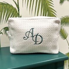 Make her day special with our Custom Makeup Bag - the perfect gift for any occasion! Whether it's for personalized bridesmaid gifts, a thoughtful wedding present, or a stylish travel toiletry bag, this versatile cosmetic pouch is sure to impress. Personalize it with her name or initials for a unique touch. Ideal for Mother's Day, birthdays, or just because, this chic and practical bag is a must-have accessory for any makeup enthusiast. Show her how much you care with our Custom Makeup Bag - the Wedding Pouch Bag With Zipper, Wedding Zippered Pouch Bag, Customizable Rectangular Bag For Wedding Gift, Personalized White Bag For Wedding Gift, Elegant Personalized Bags For Gifts, Elegant Personalized Bags As Gifts, Personalized Gift Bag With Zipper, White Rectangular Bags For Bridesmaid Gift, Rectangular Zipper Pouch Bag For Bridesmaid Gift