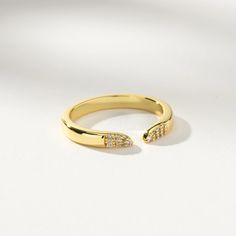 Brand New Ring Size 6. Add A Little Touch Of Sparkle To Your Look With Our Karma Ring. This Unique Open Ring Features Dainty Pav Details That Look Good With Everything. 14k Gold-Plated Brass; Cubic Zirconia; 0.12” Thick. Karma Ring, Uncommon James, 6 Rings, Open Ring, Womens Jewelry Rings, Cubic Zirconia, That Look, Ring Size, Sparkle