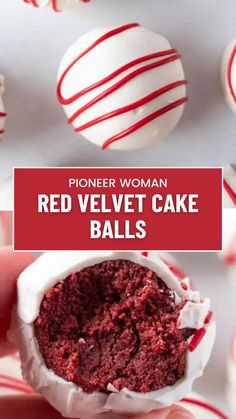 Pioneer Woman’s Irresistible Red Velvet Cake Balls Recipe Red Celvet Cake, Red Velvet Balls, Red Velvet Cake Pops Recipe, Christmas Cake Balls, Cake Balls Recipe, Cream Cheese Ball