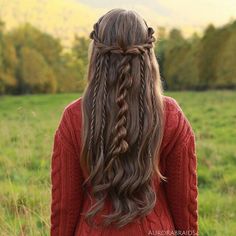 Twist hairstyle Rope Braids, Viking Hair, Grunge Hair, Hair Dos, Video Tutorials, Down Hairstyles, Braid Styles, Pretty Hairstyles