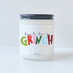 null Grinch Gifts, Coworker Holiday Gifts, Grinch Funny, Fresh Baked Bread, Funny Grinch, Transparent Labels, Candle Ideas, Coconut Caramel, Clean Fragrance