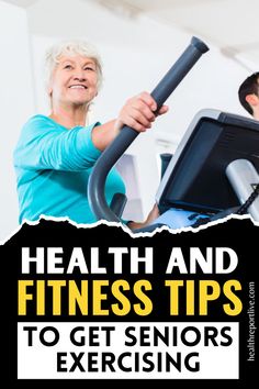 Health and Fitness tips to Get Seniors Exercising Fitness Knowledge, Barre Workout Video, Step Workout, Fitness Tips For Women, Fitness Exercises, Simple Health, Life Fitness, Barre Workout