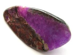 SUGILITE: This stone enhances psychic abilities. Gets you in touch with your Spiritual Guides. Protects, absorbs and dissolves anger, hurt, unwanted energies. Sugilite brings spirit/light into the physical body and heart for healing, especially when placed on the Brow Chakra. This stone helps to alleviate depression/despair, stress. This stone brings peace of mind, well being, spiritual love and is considered androgynous. It is one of the purple stones, which help to balance right and left br... Being Spiritual, Folk Remedies, Brow Chakra, Left Brain, Magic Stones, Spiritual Love, Spiritual Guides