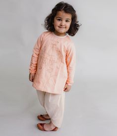 Tulip Dhoti, Kids Blouse Designs, Fashion Week Outfit, Kids Garments, Kids Blouse, Dhoti Pants, A Line Kurta