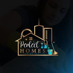 Perfect homes cleaning logo, minimalist logo, luxury business by Liton Sheikh on Dribbble Logo Luxury, Logo Minimalist, Professional Graphic Design, Cleaning Logo, Luxury Business, House Cleaning Services, Minimalist Logo, Cleaning Service, Logo Design Services