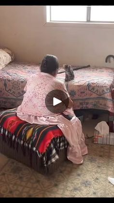 969K views · 32K reactions | Navajo Grandma gives her Kitty a long talk in her Native Language. 🥰🥰🥰🥰🥰🥰🥰🥰
Translation: "Don't just sit here on the bed looking all cute. You need to go out and hunt mice, then devour them." | Oklahoma City Pow Wow Club