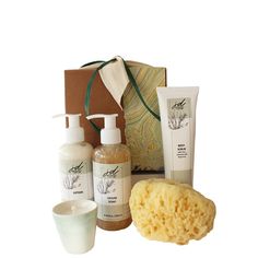 Home Spa Gift Set with Aloe and Lavender Spa Gift Set, Sea Sponge, Amazing Body, Spa Gift Box, Spa Gifts Set, Spa Gift, Small Candles, Votive Candle, Spa Gifts