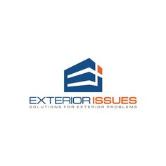 the logo for exterior issues, which is designed to look like an office building with two floors