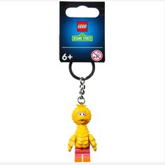 a keychain with the simpsons character on it's front and back ends