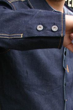 1920s Levis denim jumpsuit, worn over regular clothing by mechanics, welders and iron workers Denim Fashion For Men, Iron Workers, Detail Couture, Boys Kurta Design, Menswear Details, Gents Kurta, Mens Kurta Designs, Leather Coats