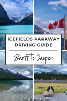 the icefields parkway driving guide in banffo - jasperr, canada