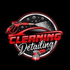 the logo for cleaning detailing services