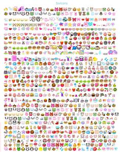 an image of many different emoticions in the form of people's faces